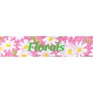 Florals  Adult D Ring Belt 