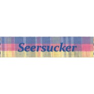 Seersucker  Adult D Ring Belt 