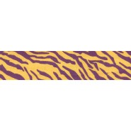 Tiger Stripe - Purple on Gold